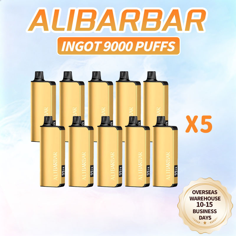 Wholesale and Distribution Exclusive  Local Stock  Fast AUS Shipping   Alibarbar Ingot 9000Puffs Disposable Vape