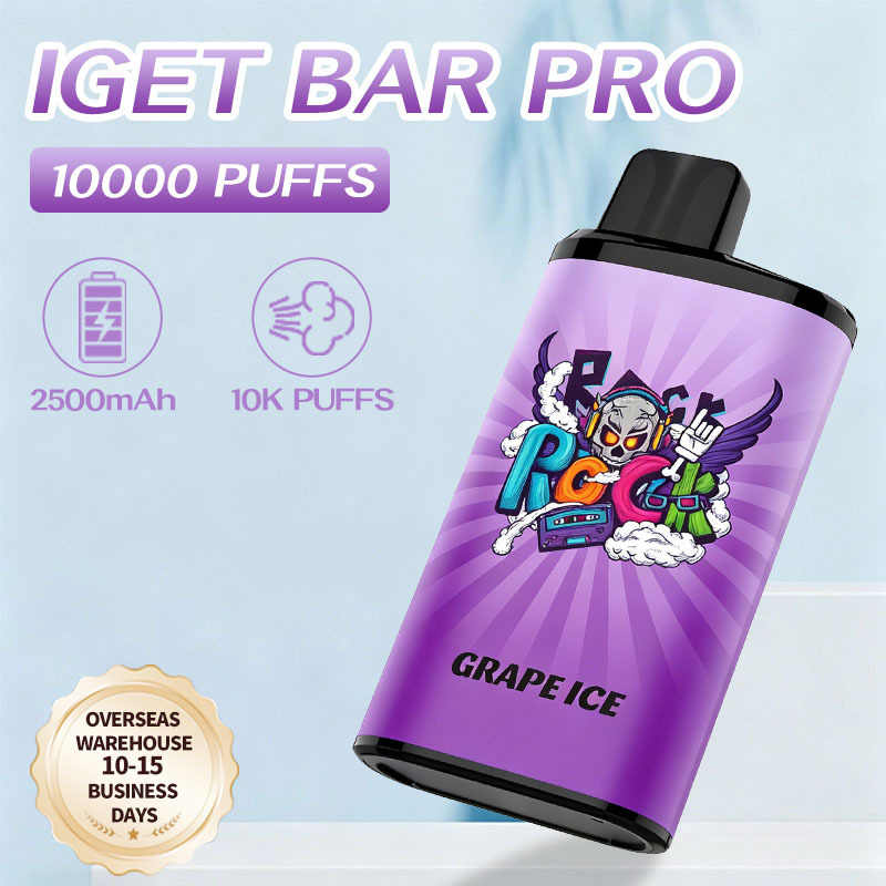 Overseas warehouse  IGET New models launched BAR PRO 10000 PUFFS