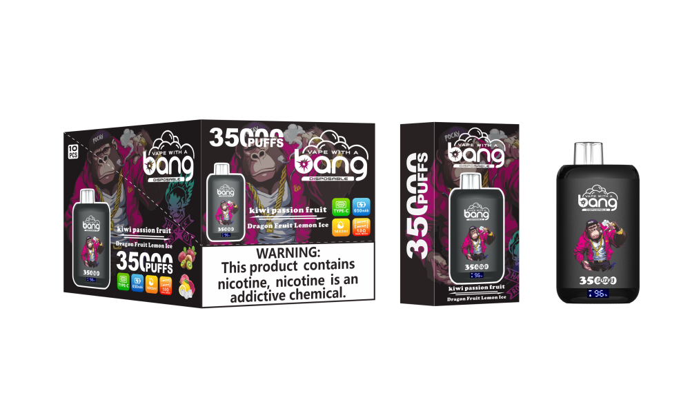 Overseas warehouse 10-15 days.VAPE WITHA BANG 35K DISPOSABLE