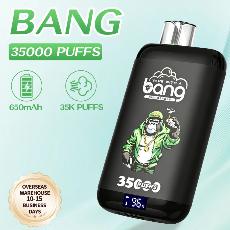 Overseas warehouse 10-15 days.VAPE WITHA BANG 35K DISPOSABLE