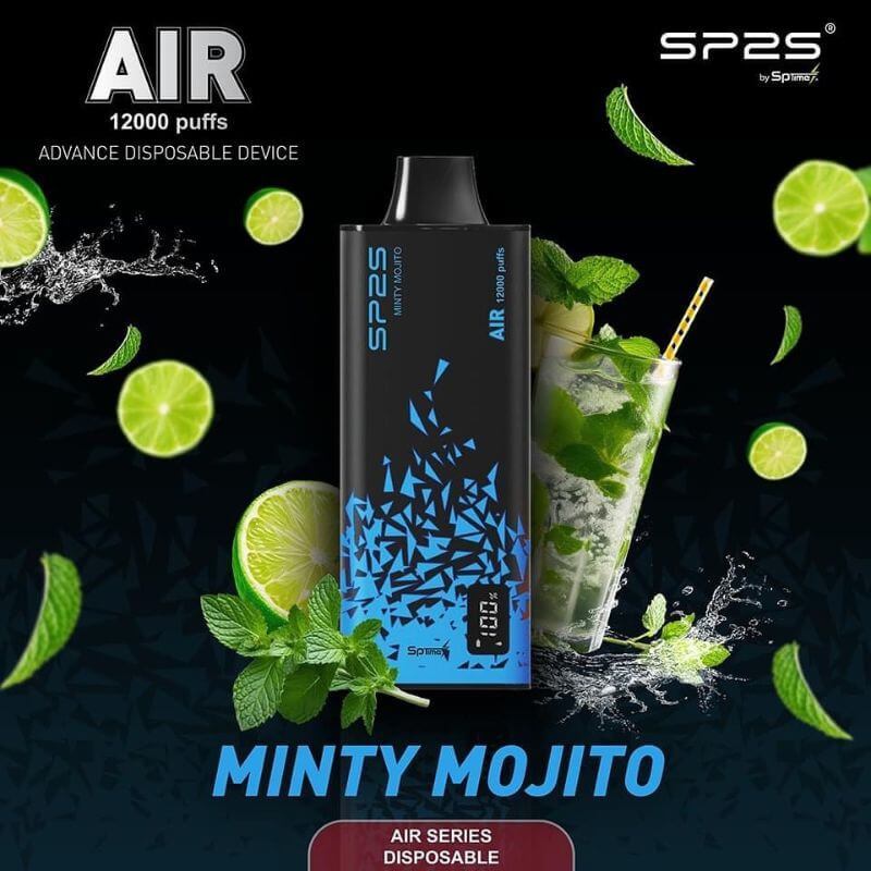 Overseas warehouse  SP2S AIR 12000 PUFFS  Rechargeable Disposable Pre-order