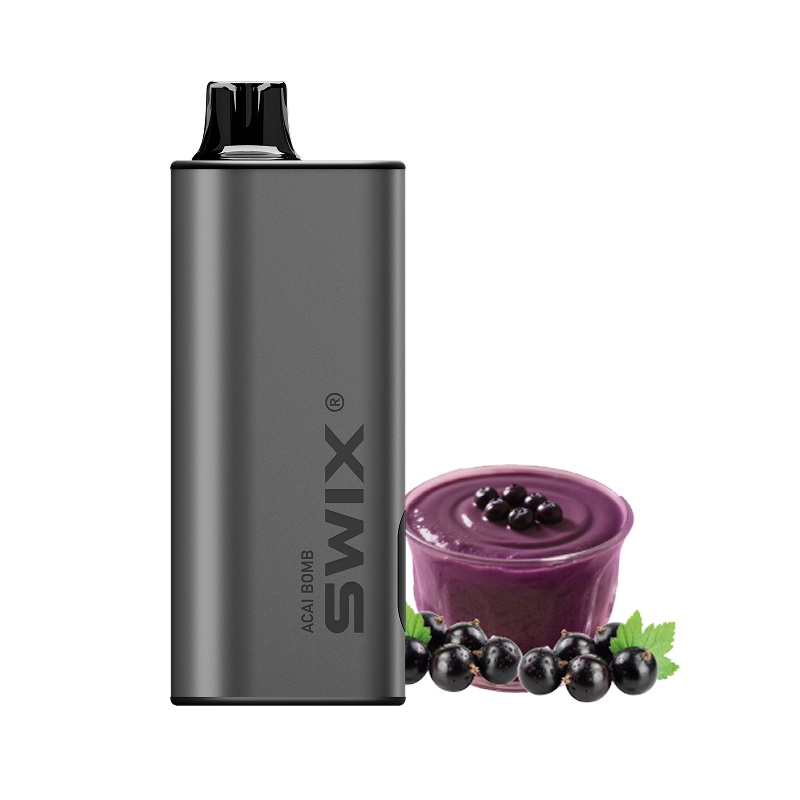Local Stock  Fast AUS Shipping  SWIX Mate 9000puffsBlack and silver colors appear randomly.