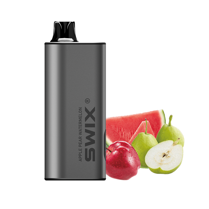Local Stock  Fast AUS Shipping  SWIX Mate 9000puffsBlack and silver colors appear randomly.