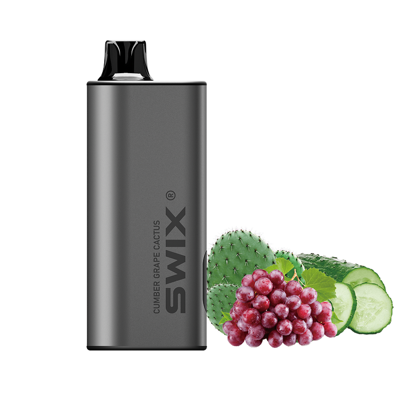 Local Stock  Fast AUS Shipping  SWIX Mate 9000puffsBlack and silver colors appear randomly.