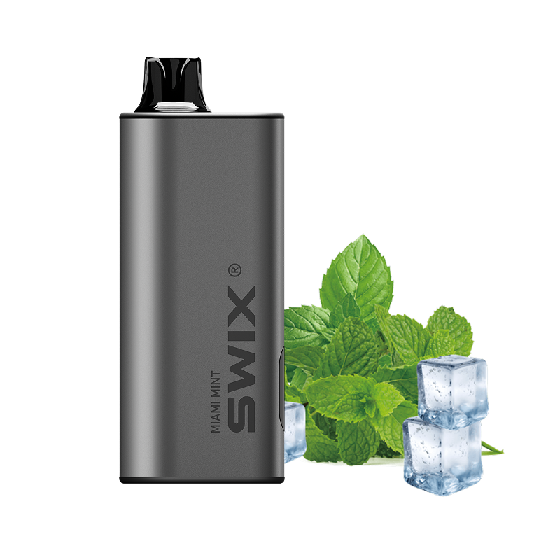 Local Stock  Fast AUS Shipping  SWIX Mate 9000puffsBlack and silver colors appear randomly.