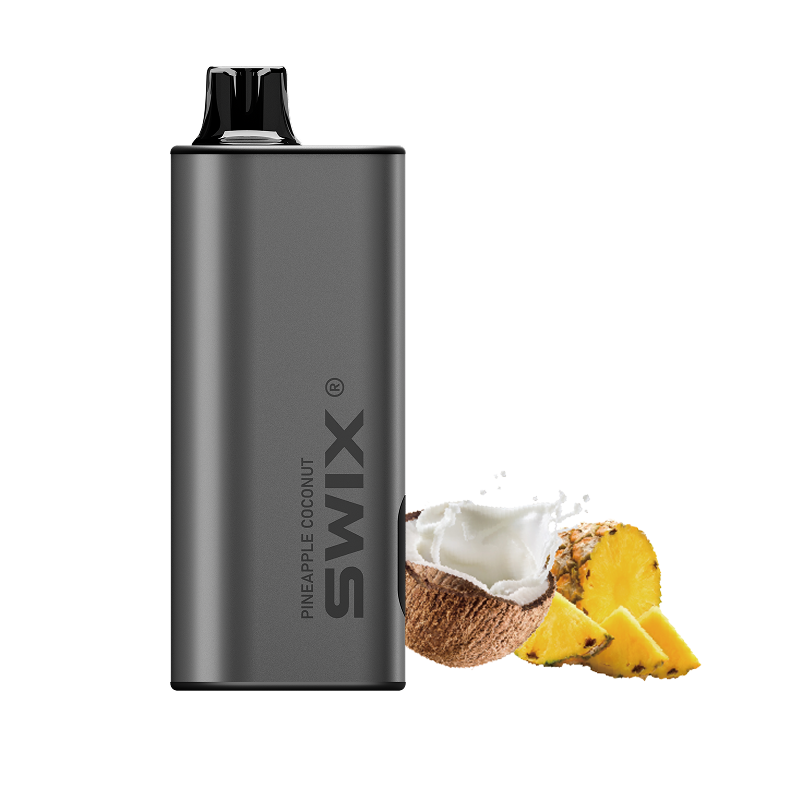 Local Stock  Fast AUS Shipping  SWIX Mate 9000puffsBlack and silver colors appear randomly.