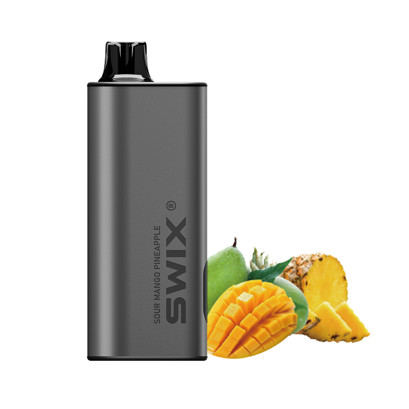 Local Stock  Fast AUS Shipping  SWIX Mate 9000puffsBlack and silver colors appear randomly.