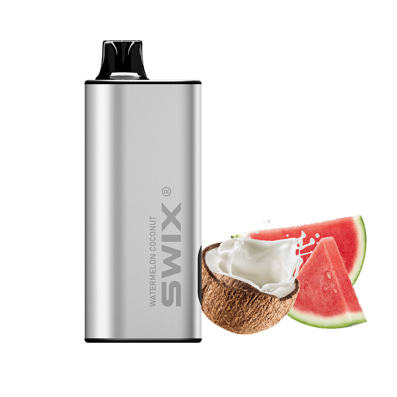 Local Stock  Fast AUS Shipping  SWIX Mate 9000puffsBlack and silver colors appear randomly.