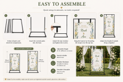 Personalized Wedding Welcome Banner Stand,Custom Flags & Banners Manufacturer | Low MOQ, Fast Turnaround,Personalized Wedding Welcome Banner Stand-Custom Flags & Banners Manufacturer | Low MOQ, Fast Turnaround