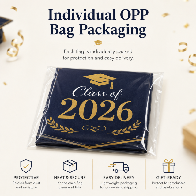 Custom Graduation Garden Flags,Custom Flags & Banners Manufacturer | Low MOQ, Fast Turnaround,Custom Graduation Garden Flags | Personalized Class of 2026 Yard Flags
