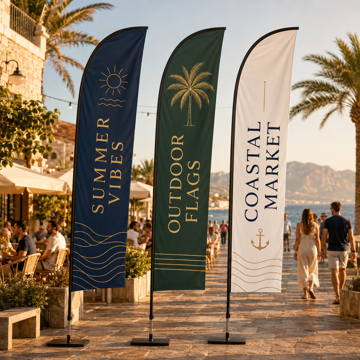Custom Feather Flags,Custom Flags & Banners Manufacturer | Low MOQ, Fast Turnaround,Custom Feather Flags for Outdoor Events