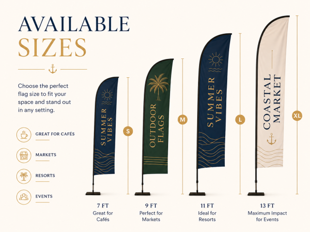 Custom Feather Flags,Custom Flags & Banners Manufacturer | Low MOQ, Fast Turnaround,Custom Feather Flags for Outdoor Events