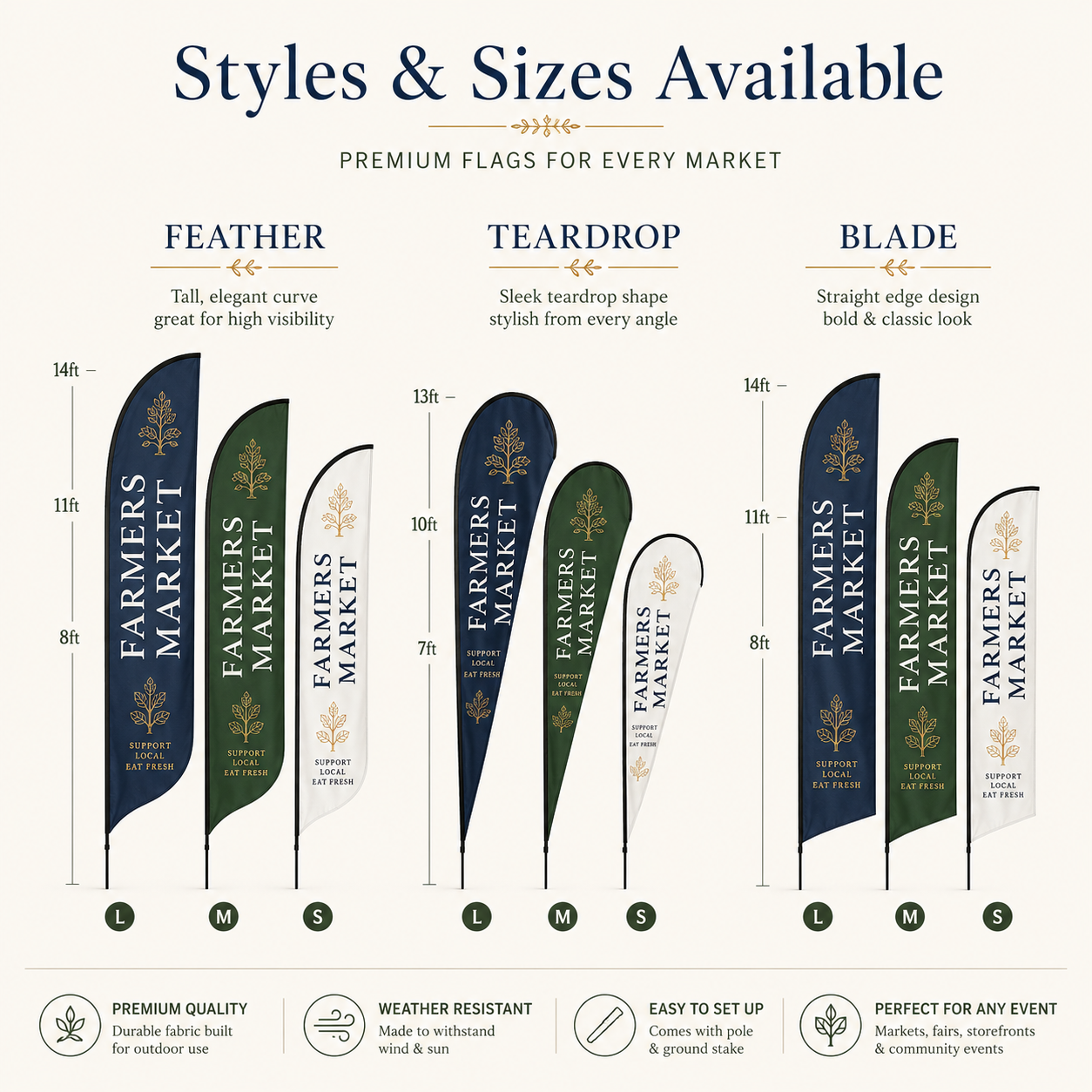Custom Farmers Market Flags,Custom Flags & Banners Manufacturer | Low MOQ, Fast Turnaround,Custom Farmers Market Flags
