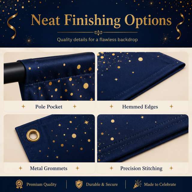 Custom Party Backdrops,Custom Flags & Banners Manufacturer | Low MOQ, Fast Turnaround,Custom Party Backdrops for Events
