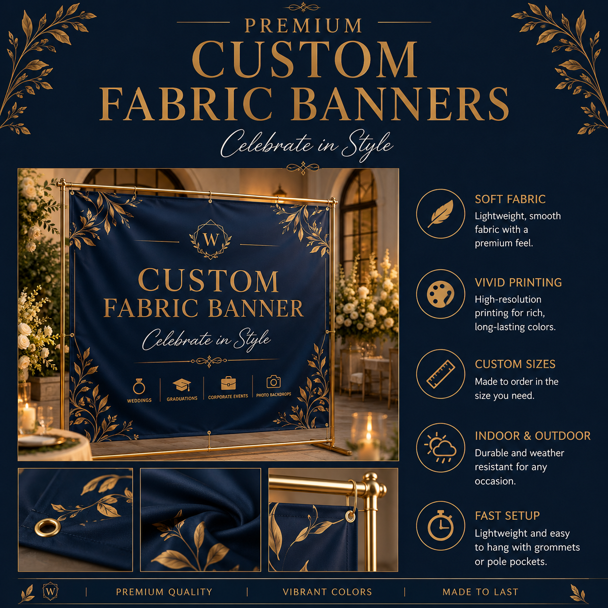 Custom Fabric Banners,Custom Flags & Banners Manufacturer | Low MOQ, Fast Turnaround,Custom Fabric Banners for Events