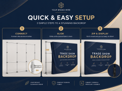 Custom Trade Show Backdrops,Custom Flags & Banners Manufacturer | Low MOQ, Fast Turnaround,Custom Trade Show Backdrops