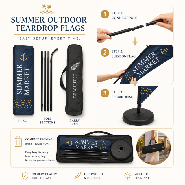 Custom Teardrop Flags,Custom Flags & Banners Manufacturer | Low MOQ, Fast Turnaround,Custom Teardrop Flags for Events