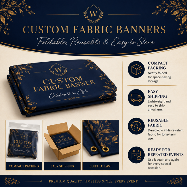Custom Fabric Banners,Custom Flags & Banners Manufacturer | Low MOQ, Fast Turnaround,Custom Fabric Banners for Events
