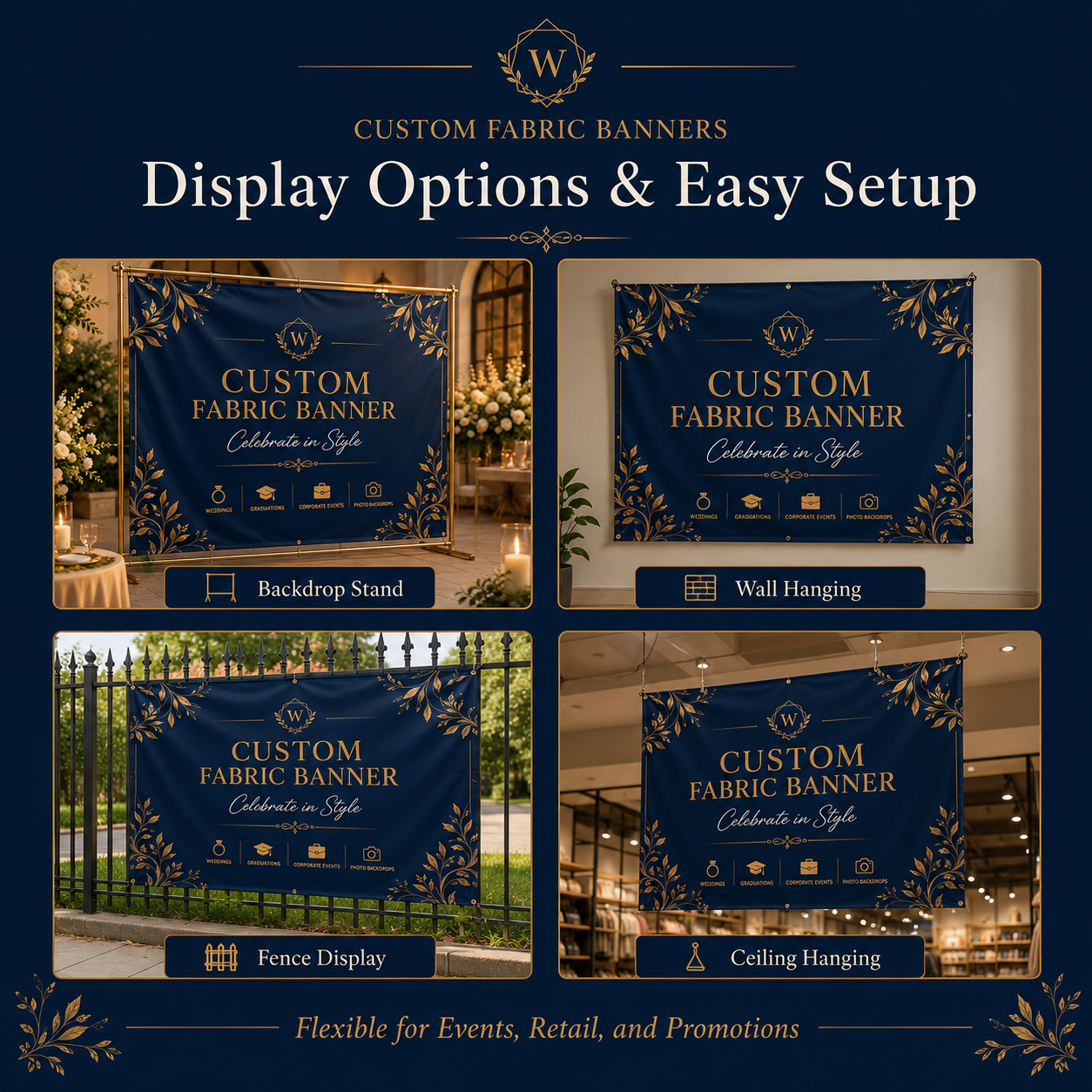 Custom Fabric Banners,Custom Flags & Banners Manufacturer | Low MOQ, Fast Turnaround,Custom Fabric Banners for Events