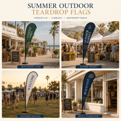 Custom Teardrop Flags,Custom Flags & Banners Manufacturer | Low MOQ, Fast Turnaround,Custom Teardrop Flags for Events