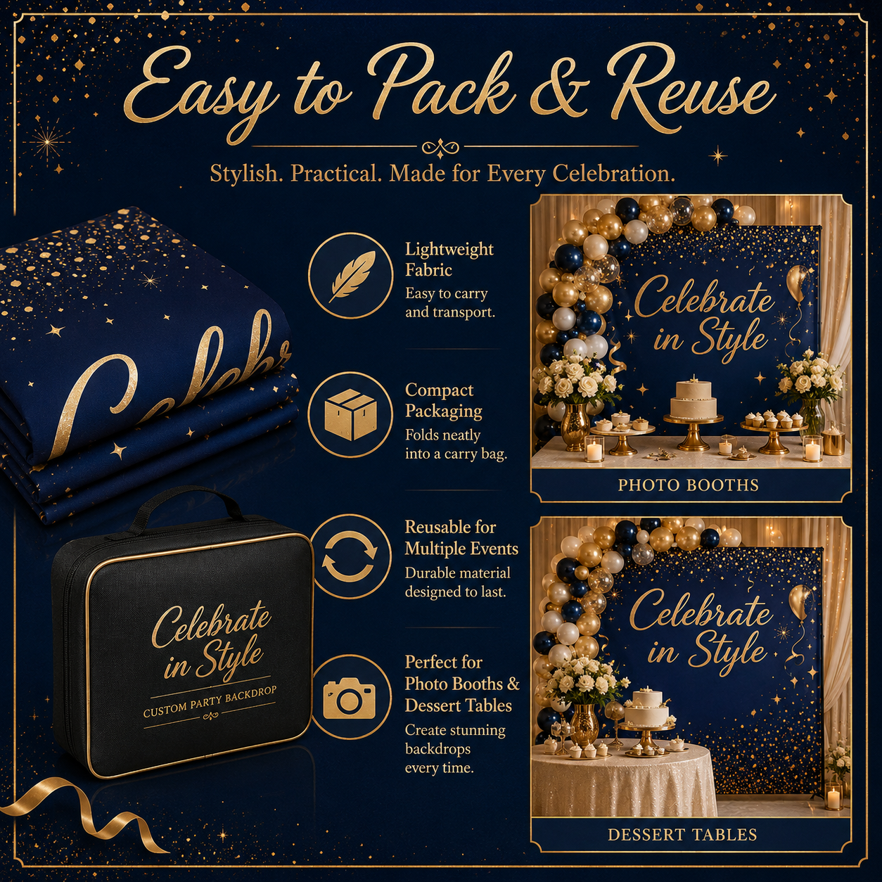 Custom Party Backdrops,Custom Flags & Banners Manufacturer | Low MOQ, Fast Turnaround,Custom Party Backdrops for Events