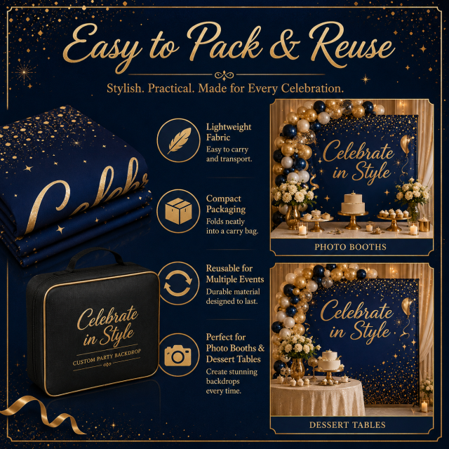Custom Party Backdrops,Custom Flags & Banners Manufacturer | Low MOQ, Fast Turnaround,Custom Party Backdrops for Events