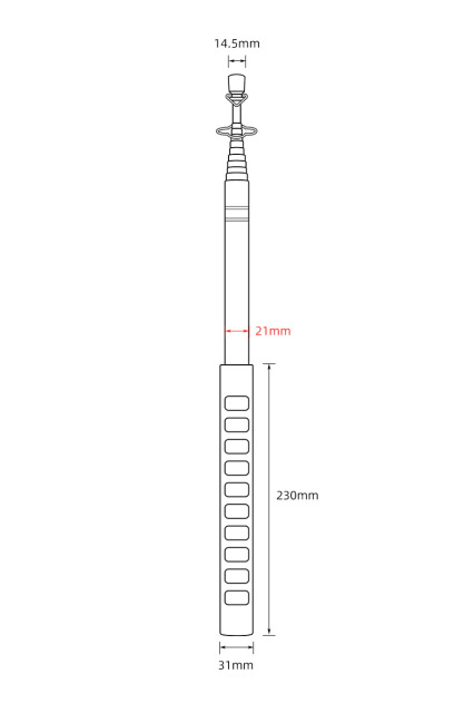 5m Stainless Steel Telescopic Tour Guide Flag Pole,Custom Flags & Banners Manufacturer | Low MOQ, Fast Turnaround,5m Telescopic Tour Guide Flag Pole
