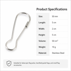 handheld guide flags