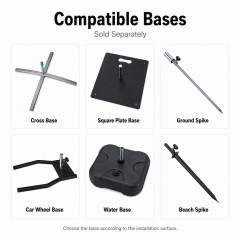 Sectional Aluminum Beach Flag Pole Kit with Carry Bag,Custom Flags & Banners Manufacturer | Low MOQ, Fast Turnaround,Beach Flag Pole Kit with Carry Bag | Jiangtang Trade