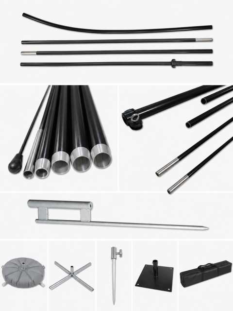 Flag Bases, Ground Spikes & Carry Bags for Advertising Flags,Custom Flags & Banners Manufacturer | Low MOQ, Fast Turnaround,Flag Bases & Ground Spikes | Jiangtang Trade
