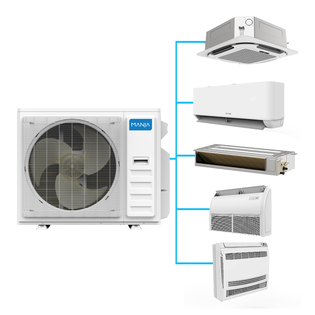 Vrf Indoor Unit Split AC DC 220-240V 50/60Hz 9600Btu 2.8Kw Air-Conditioner-China Mini VRF Free Match Central air Conditioners,MANJA,Vrf Indoor Unit Split AC DC 220-240V 50/60Hz 9600Btu 2.8Kw Air-Conditioner-China Mini VRF Free Match Central air Conditioners
