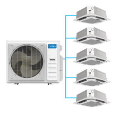 Vrf Indoor Unit Split AC DC 220-240V 50/60Hz 9600Btu 2.8Kw Air-Conditioner-China Mini VRF Free Match Central air Conditioners,MANJA,Vrf Indoor Unit Split AC DC 220-240V 50/60Hz 9600Btu 2.8Kw Air-Conditioner-China Mini VRF Free Match Central air Conditioners