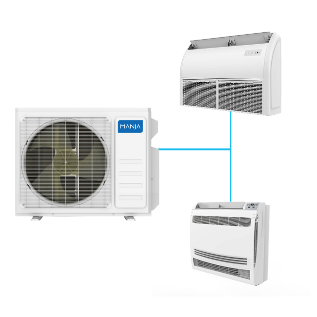 Inverter Dual A++ R32 R410A Refrigerant Multiple Heating Pump Split Inverter Klimaanlage Mini AC Air Conditioners Europe,MANJA,Inverter Dual A++ R32 R410A Refrigerant Multiple Heating Pump Split Inverter Klimaanlage Mini AC Air Conditioners Europe