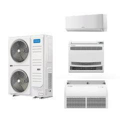 Cooling and Heating Smart Multi Split Aire Acondicionado Inverter R410a 50/60hz Eighte-way Cassette Air Conditioner,MANJA,Cooling and Heating Smart Multi Split Aire Acondicionado Inverter R410a 50/60hz Eighte-way Cassette Air Conditioner