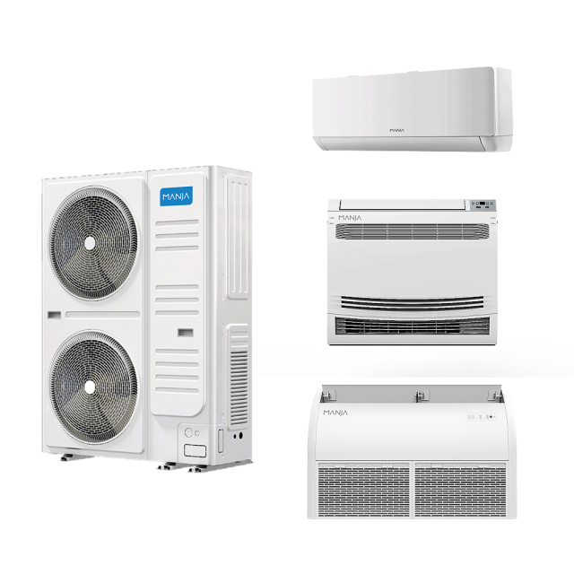 Cooling and Heating Smart Multi Split Aire Acondicionado Inverter R410a 50/60hz Eighte-way Cassette Air Conditioner,MANJA,Cooling and Heating Smart Multi Split Aire Acondicionado Inverter R410a 50/60hz Eighte-way Cassette Air Conditioner