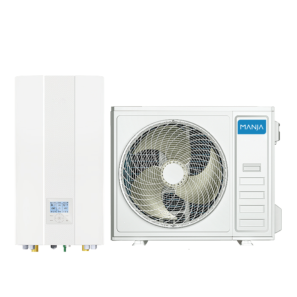 EU R32 A+++ New Energy DC Inverter Split Type Air Heat Pump to Water EVI Warmepumpe Heat Pumps Tank for Hotel/Household Use,MANJA,EU R32 A+++ New Energy DC Inverter Split Type Air Heat Pump to Water EVI Warmepumpe Heat Pumps Tank for Hotel/Household Use