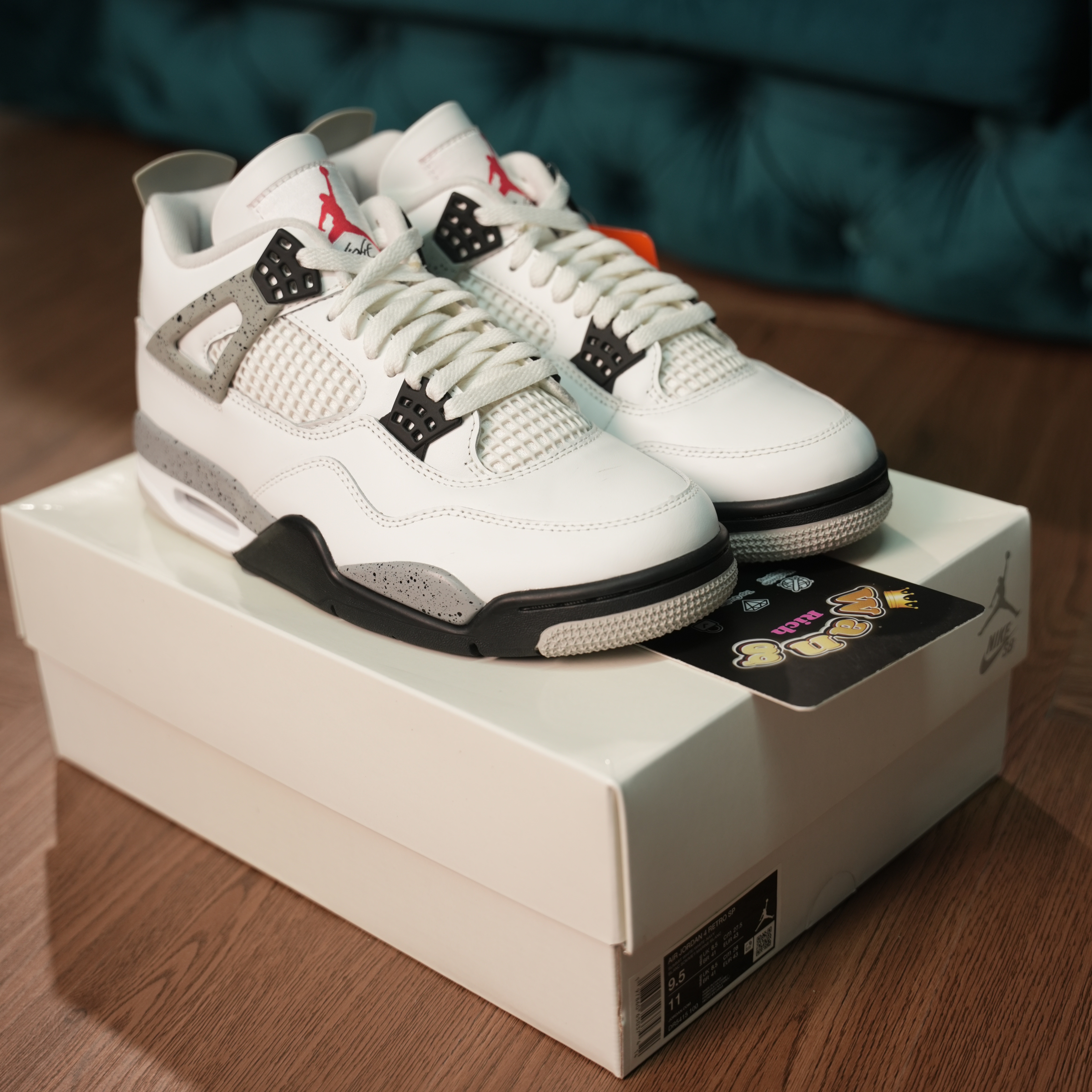 Air Jordan 4 Retro White Cement