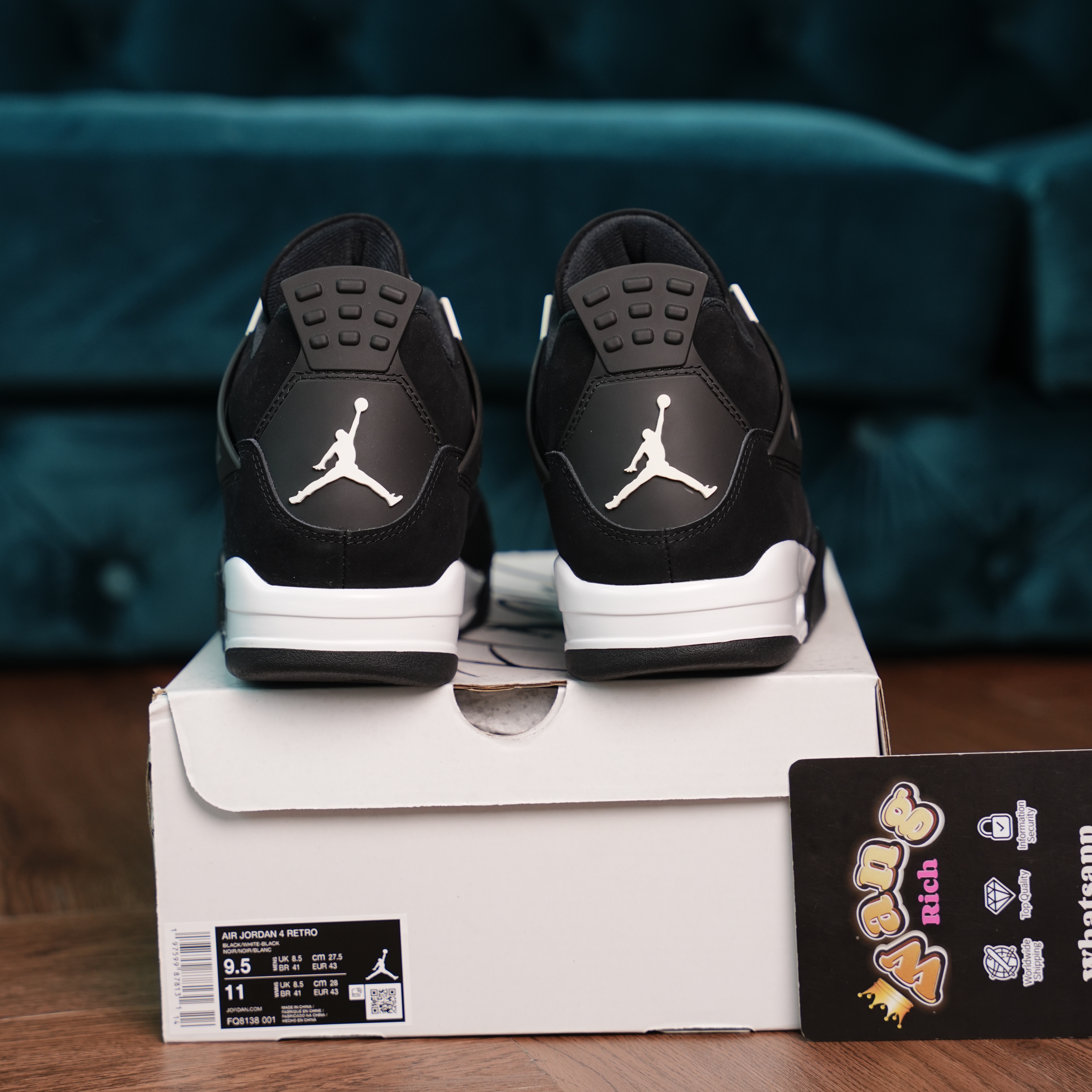 Air Jordan 4 White Thunder