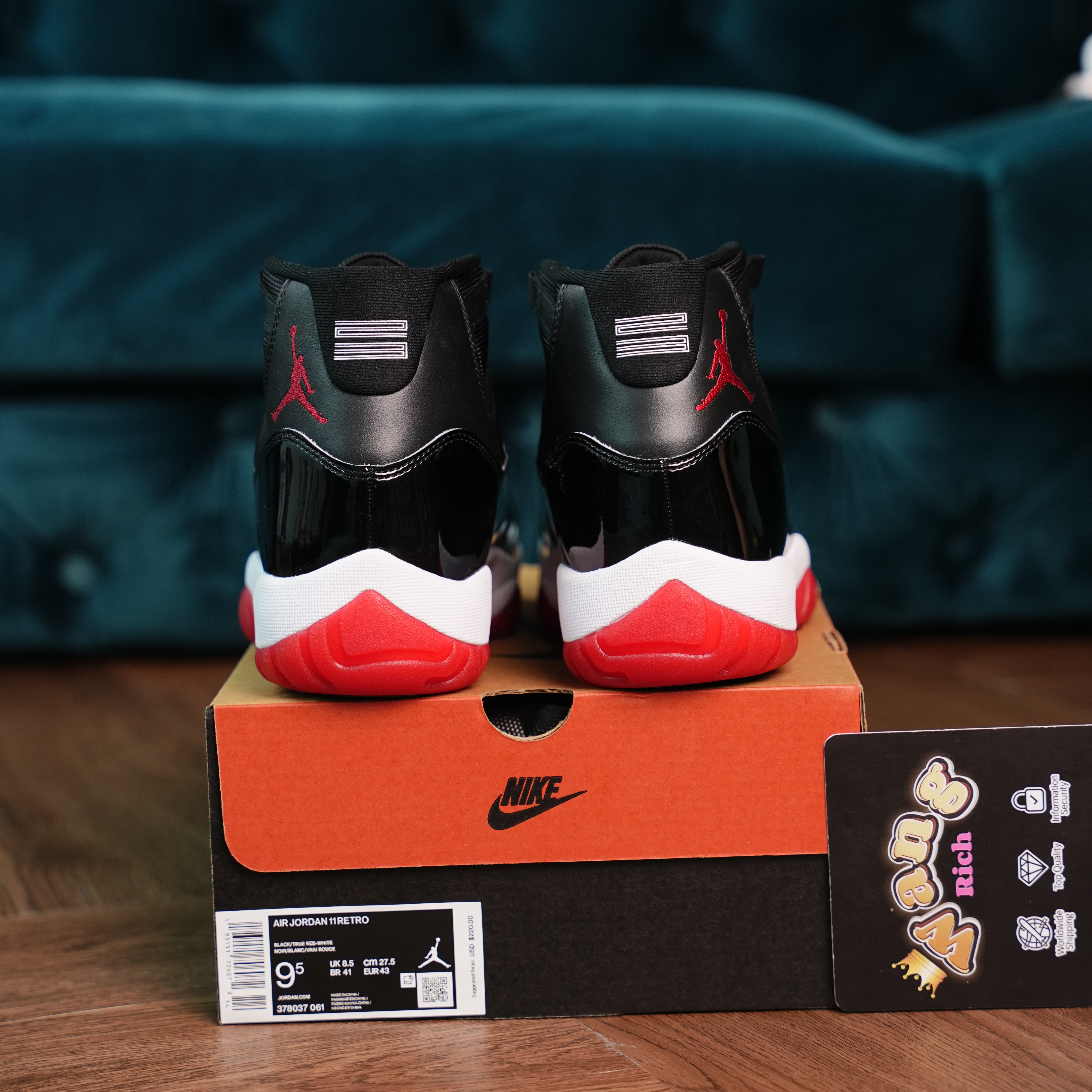 Air Jordan 11 Retro Playoffs Bred