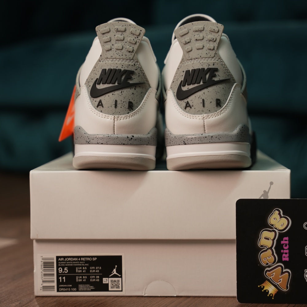 Air Jordan 4 Retro White Cement