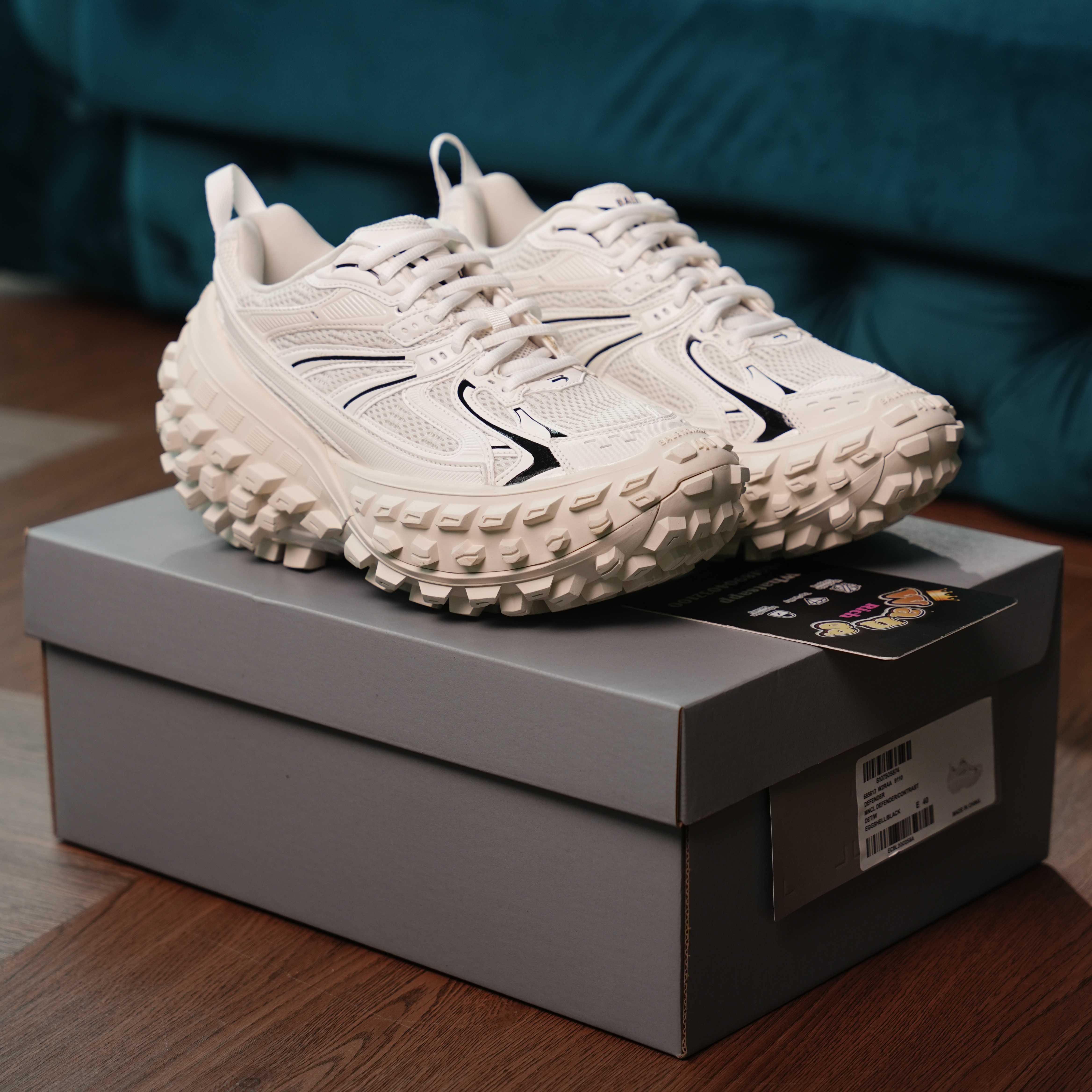 Balenciaga Defender All White