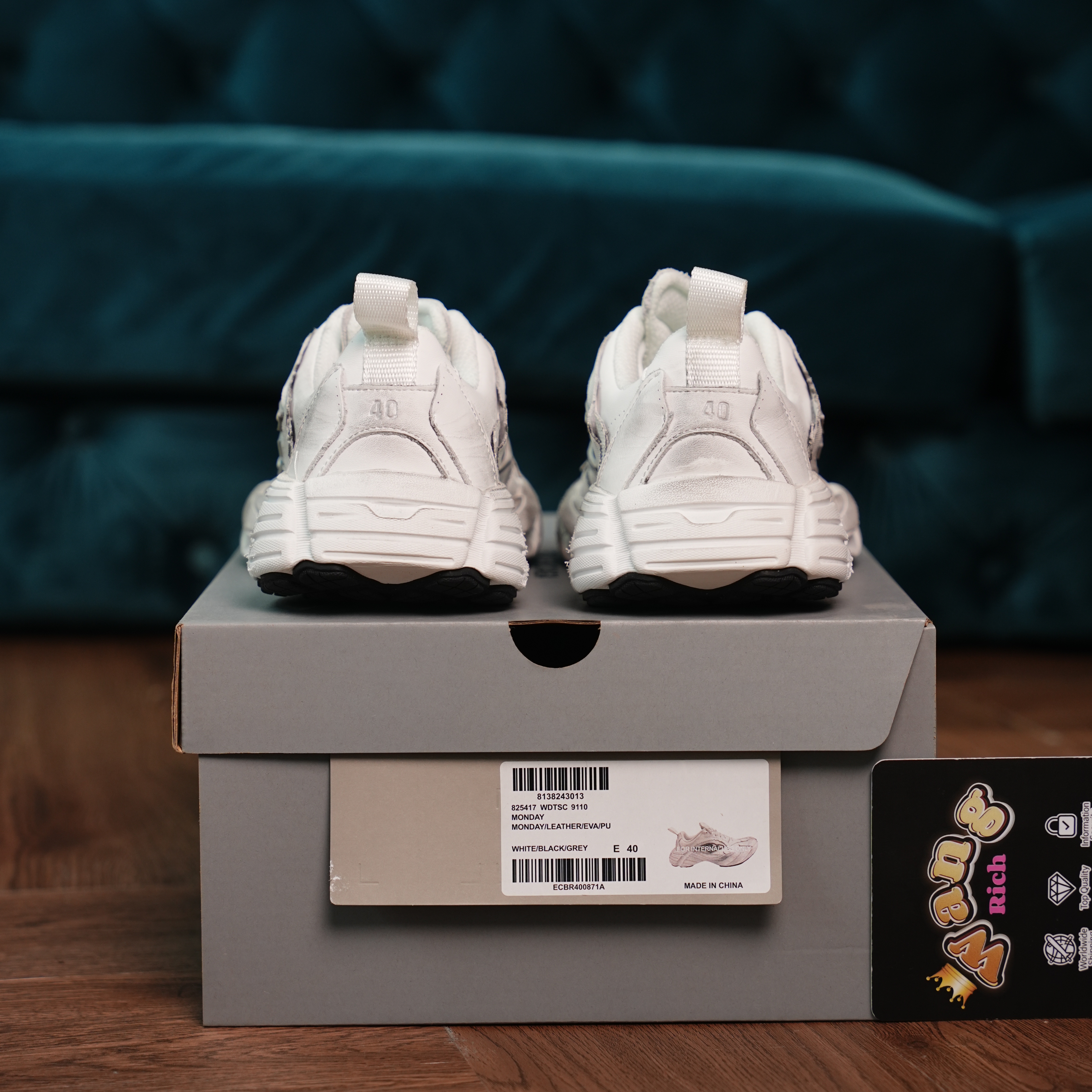 Balenciaga Monday shoe White