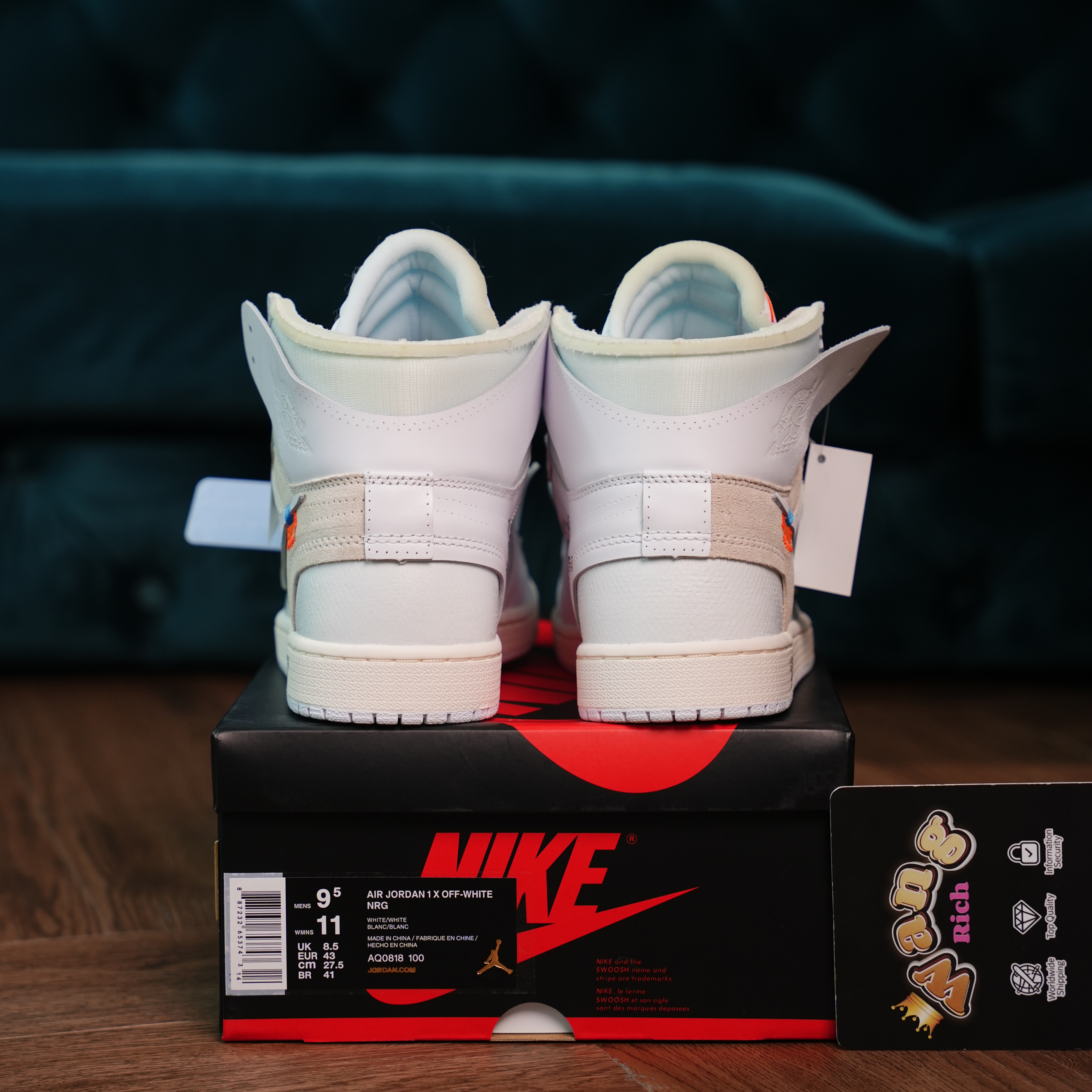 Air Jordan 1 Retro High Off-White White