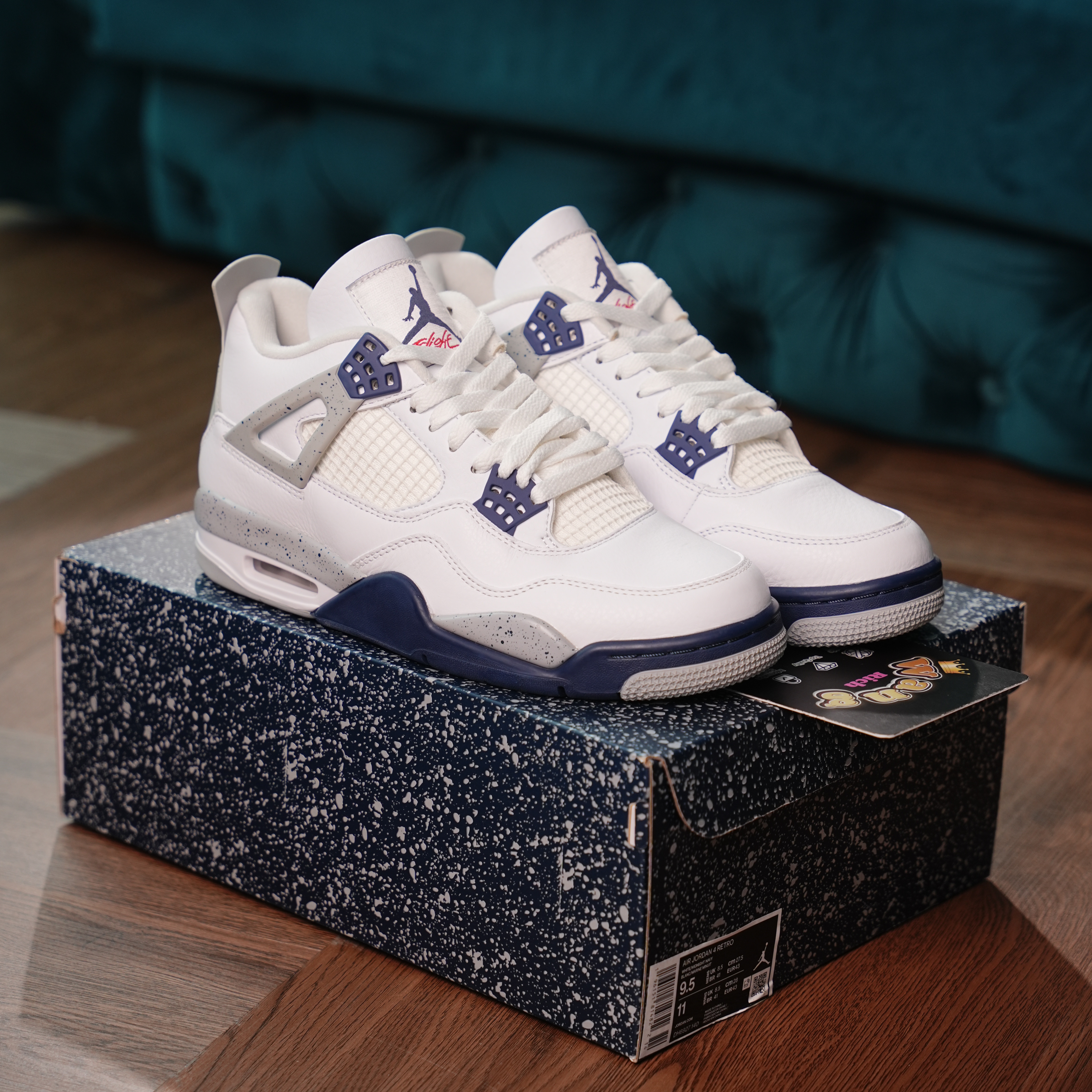 Air Jordan 4 Retro Midnight Navy