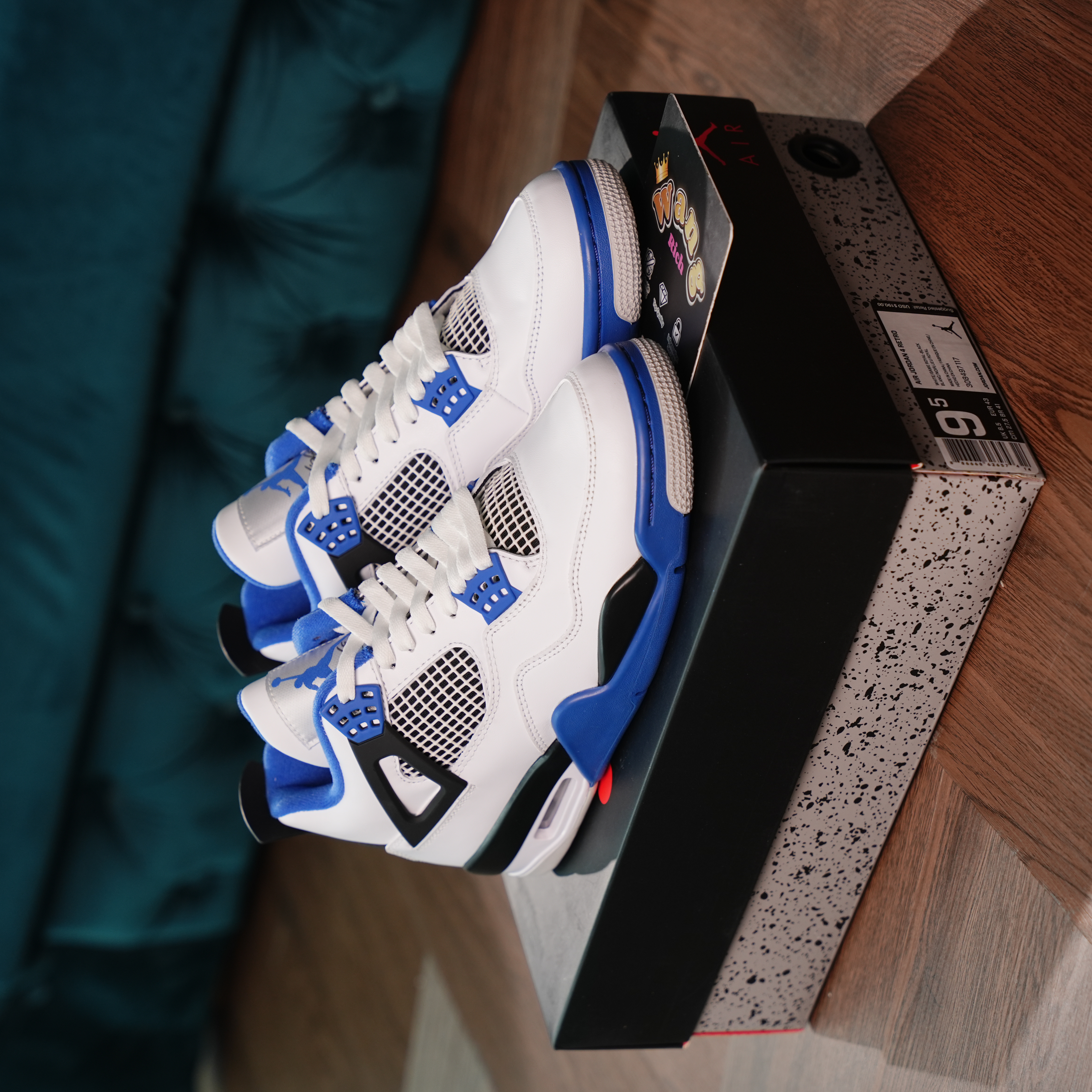 Air jordan 4 Retro モータースポーツ 28.5 Air Jordan 4 Retro Motorsports Sneakers | RichWang Kicks