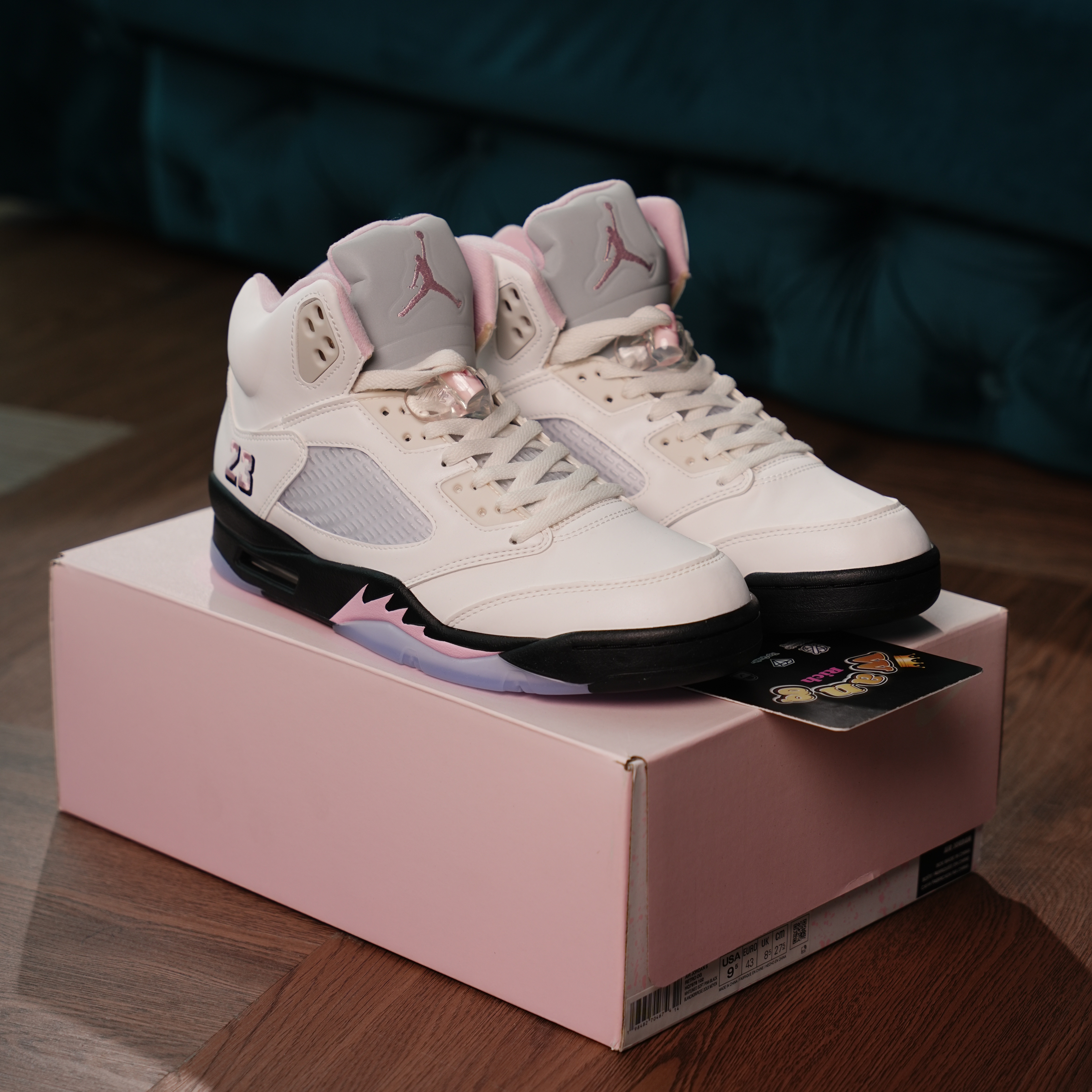 Air Jordan 5 Medium Soft Pink