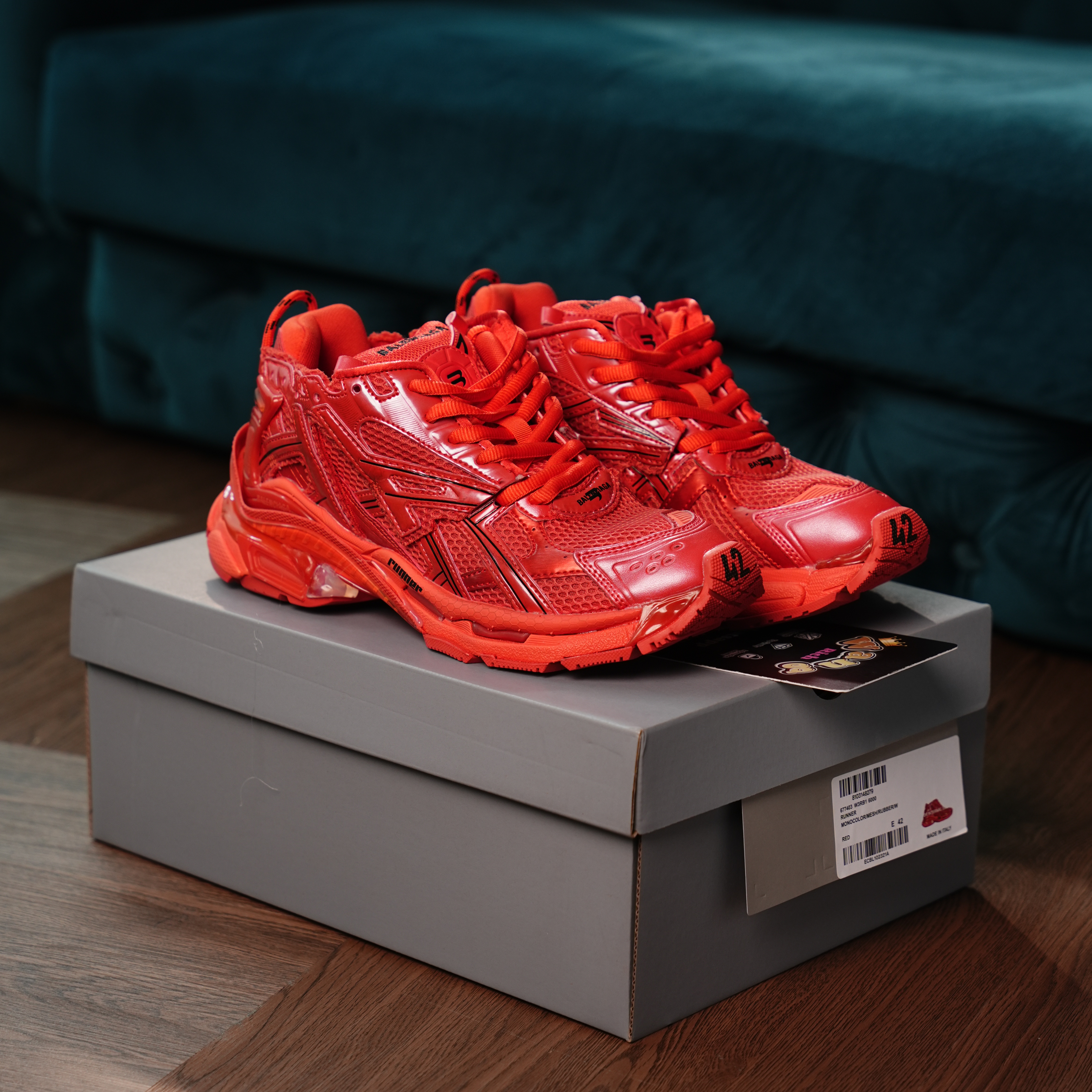 Balenciaga Runner Red