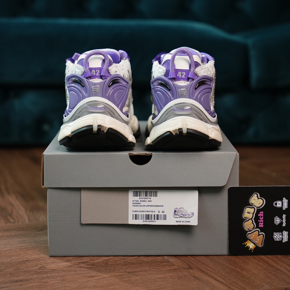 Balenciaga Runner White Purple