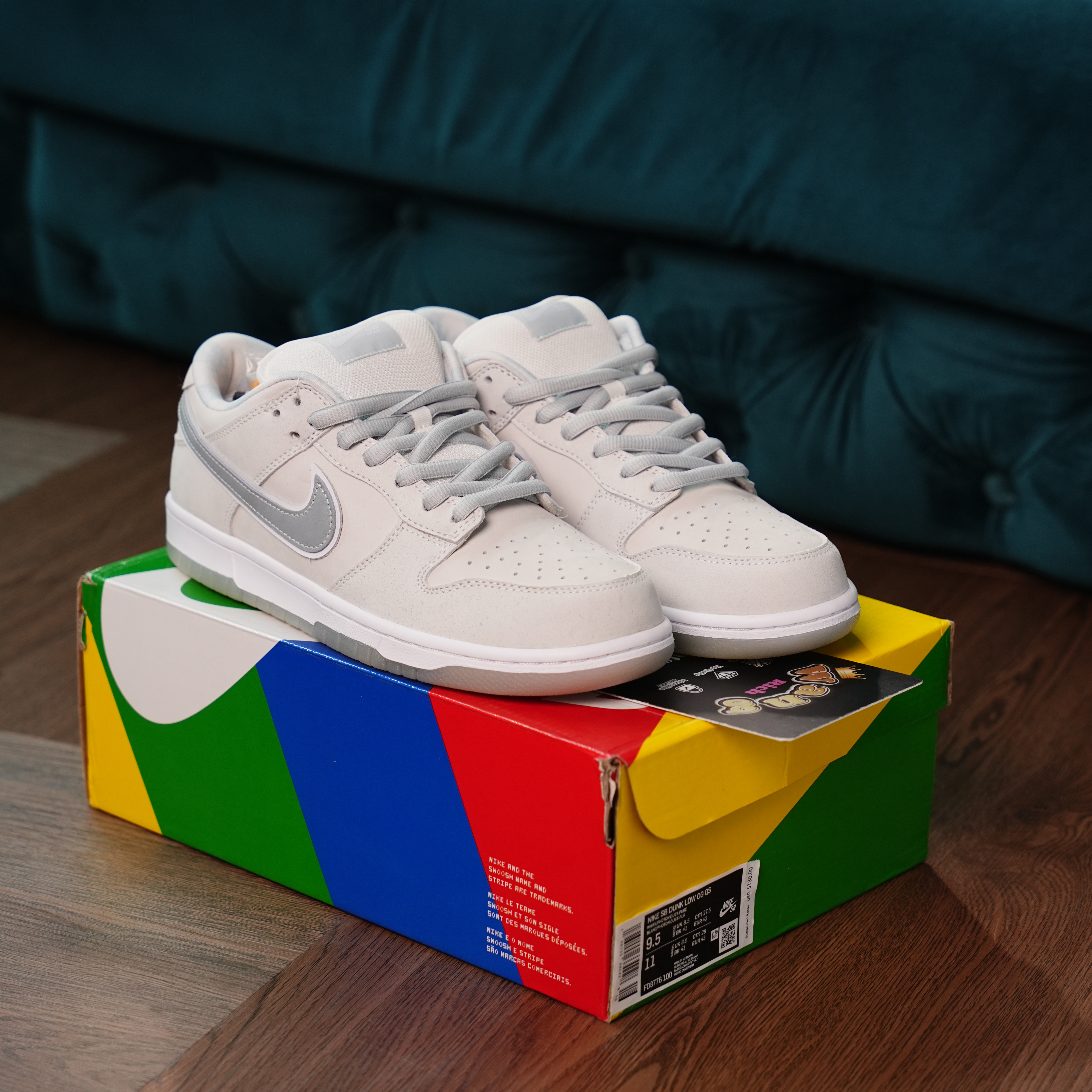 CONCEPTS × Nike Dunk SB Low White Lobster