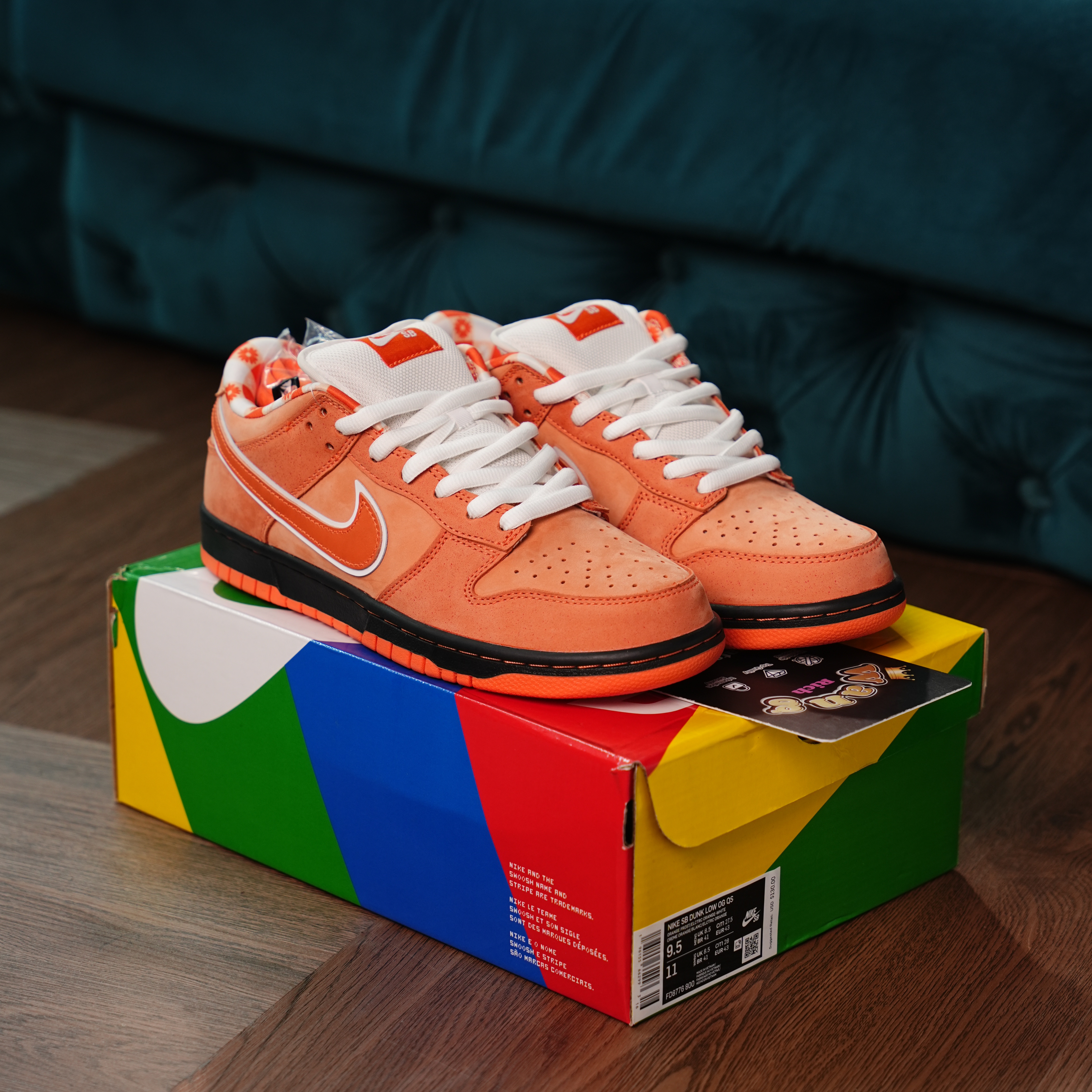 Nike SB Dunk Low Concepts Orange Lobster